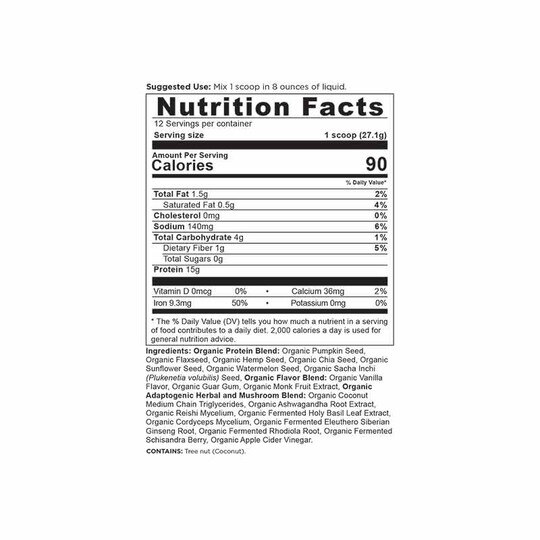 Plant Protein+ Organic, ANN